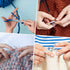 Hysagtek 22 Pcs Knitting Needles Set, 14 Inches Stainless Steel Straight Single Pointed Knitting Needle Kit Metal Knitting Kit in Different Sizes ...