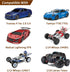 12mm Hex Wheels and Tires w/Foam Inserts for 1/10 RC Touring Car 1/18 Latrax Teton 1/16 Traxxas Slash Wltoys 144001 Redcat Lightning EPX On-Road T...