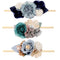VOBOBE Baby Girl Nylon Headbands Infant Flower Elastic Hair Band Bows Wraps For Newborn Toddler Hair Accessories Pack of 3 (A-Blue)...