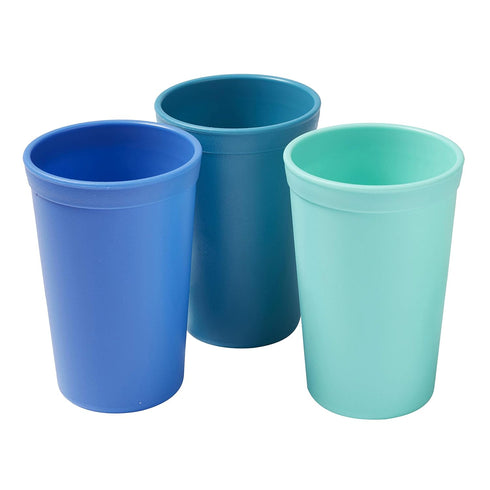 ECR4Kids My First Meal Pal Drinking Cups, Kids Plastic Tableware, Stackable And Dishwasher Safe, Stackable Tumblers For Baby, Toddler And Child Fe...