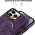 for iPhone 14 Pro Max case Compatible with Magsafe Charging Support Wireless,for Women Men,iPhone 14 Pro Max Phone case Slim Non-Slip Luxury PU Le...