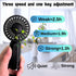 Handheld Fan-Mountaineering Portable Mini USB Fan,Hangable Portable Folding Pocket Fan with Power Bank-Rechargeable Battery Operated Fan,Suitable ...