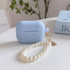 Flower Engraved Case for Airpods Pro 2nd/1st Generation Case Cover with Cleaner Kit, Silicone Skin Airpod Pro Protective Case with Luxury Pearl Ke...