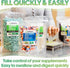 XPRS Nutra Size 4 Empty Capsules - 100 Count Small Clear Empty Gelatin Capsules - Empty Pill Capsules - DIY Capsule Filling - Bovine Pill Capsules...