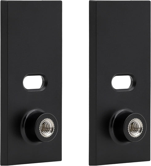 Holicfun 1/4 Inch-20 Threaded Mount Adapter for Spotlight Cam Pro and Spotlight Cam Plus - 2 Pack, Black...