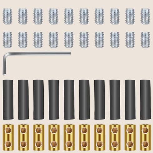 Linkstyle 10PCS 10 AWG Gauge Wire Connector Nut Kit, 60A Quick Wiring Connection Terminal, Splicing Quick Wiring Connection Terminal, Circuit Conn...