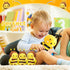Jerify 6 Pieces Bee Plush Bee Stuffed Animal, Bees Plush with Yellow Toy, Cuddly Large Soft Bee Pillow 2 Sizes 7.87 Inches 4.72 Inches...