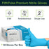 Blue Gloves Disposable Latex Free X Large, 50 Count - Medical and Dental Grade Surgical Gloves - Powder Free Nitrile Gloves X Large - 3 Mil Thickn...