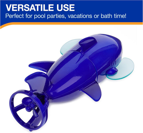 SwimWays Zoomimals Shark Toy, Kids Pool Accessories & Swimming Pool Toys, Pool Diving Toys & Torpedo Pool Toys for Kids Ages 5 & Up...