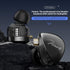 CCA Polaris in Ear Monitor HiFi Stereo IEM Earphones Dynamic Dual Driver Wired Earbuds with 4 Tuning Switches in Ear Headphones with Detachable Ca...