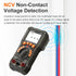 Multimeter Digital, Battery Tester, Multi Tester NCV Non-Contact Voltage Detection, Electrical Tester Auto-Ranging, True RMS 2000 Counts, AC/DC Vo...