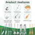 18 Pieces Charcuterie Board Accessories Stainless Steel Cheese Butter Spreader Knives Set Include Mini Serving Tongs, Knives, Spoons, Forks, Honey...