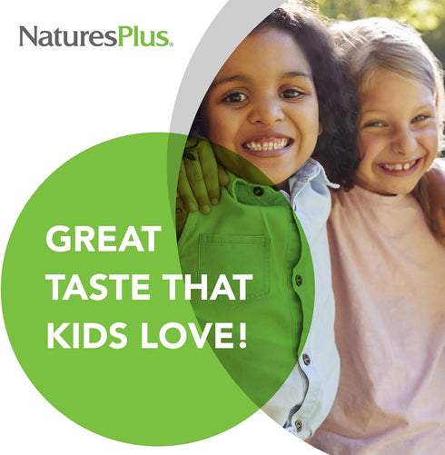 Natures Plus Animal Parade Vitamin C Children's Chewable - Natural Orange Juice Flavor - 90 Animal-Shaped Tablets - Vegan, Vegetarian, Gluten Free...