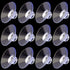 ANCIRS 30 Pack 30mm Suction Cups for Glass Table Tops, Rubber Transparent Anti-Collision Sucker Pad Without Hooks for Home Decoration...