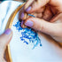 Similane Embroidery Kit 215 Pcs,100 Colors Threads,5 Pcs Embroidery Hoops,3 Pcs Aida Cloth,40 Sewing Pins,Cross Stitch Tools and Embroidery Starte...