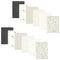 Hudson Baby Unisex Baby Flannel Burp Cloth 12pk, Taupe Sheep, One Size...