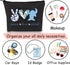 JXGZSO Cartoon Love Gift Hawaiian Bags Party Peace Love Cosmetic Bag With Zipper Movie Inspired Makeup Bag...