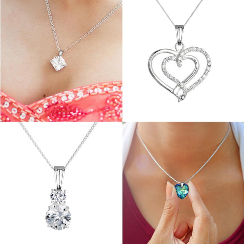 200 Pcs Pinch Bails Clasps Chain Connectors Pinch Bails for Jewelry Making Pendant Clasp Connectors Bails for Necklace Pendant Holder Pinch Bails ...