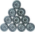 EUDAX 30mmx8mm Plastic Roll 2mm Dia Shaft Toys Wheel and 2mmx100mm STEM Shaft Round Rod Axles for DIY Toy RC Car Truck Boat Helicopter Model Part ...