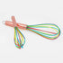 ExcelSteel - 230 ExcelSteel Perfect Durable Gift for Mixing Easy to Clean Up Silicone Tri-Color Whisk, 8", Rose Gold...