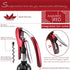 KAYCROWN Wine Bottle Opener, Vertical Lever Corkscrew with Built in Foil Cutter Design, Manual Handheld Corkscrew with Ergonomic Lever Pump...