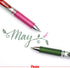 Pentel BL77 EnerGel 0.7mm Retractable Liquid Gel Roller Pen - Pink Ink (BL77-P)...