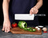 7.5-Inch Nakiri Knife Razor Sharp High Carbon Stainless Steel Meat Cleaver, Vegetable Chopper Kitchen Knife Multipurpose Chef Knife...