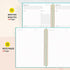 SUNEE Meeting Notebook for Work with Action Items - 160 Pages, B5 Size Project Planner, Spiral Meeting Agenda/Minutes Notebook Organizer for Women...