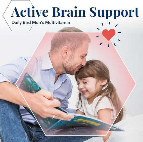 Best Nest Wellness Men's Multi Plus - Daily Multivitamin for Brain & Energy Health Support - Daily Multivitamin for Men - Probiotics & Digestive E...