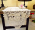 Beige Handmade Crochet Doilies Cotton Table Runner Lace Doilies Doily Oval Dresser Scarves for bedrooms,16 by 35 Inches....