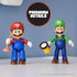 THE SUPER MARIO BROS. MOVIE - 5 Inch Action Figures Series 1 – Luigi Figure with Flashlight Accessory...