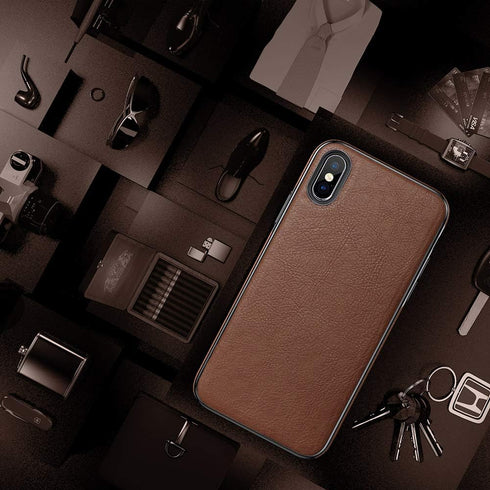 LOHASIC for iPhone Xs Max Case, Premium Leather Slim Luxury Flexible Defender Anti-Slip Soft Grip Scratch Resistant Protective Cover Cases Compati...