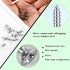 Flat Head Self Tapping Screws 1320Pcs Small Screws 304 Stainless Steel M1/1.2/1.4/1.7/2/2.2 Tiny Countersunk Cross Drive Head Electronic Screw 24 ...