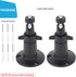 2 Pack Wall Mount Holder for SimpliSafe Outdoor Security Camera, 360°Rotation Security Bracket with 1/4 Screw Thread, Camera Not Included (Black)...