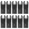 10 pcs Wood Universal Quick Release Saw Blades 1-3/8" Oscillating Multitool Blade Compatible with Fein Multimaster, Dremel Multi-Max, Dewalt, Craf...