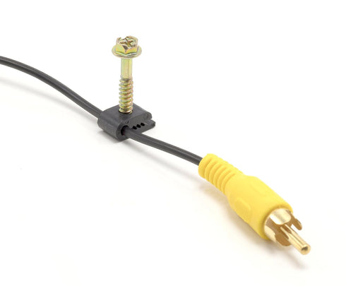 THE CIMPLE CO - Mini Wire Cable Clips, Electrical Wire Cable Clip, 1/10 in (3 mm) Screw Clip and Fastener, Black (50 pieces per bag)...