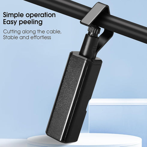 A-1940 circular optical cable stripping knife for 19-40mm cable stripper Fiber optic sheath stripper Vertical and horizontal With 1 spare blade fo...