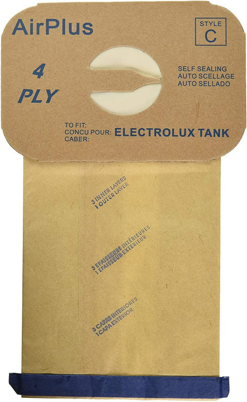 EnviroCare 48 Electrolux Type C Tank Model Vacuum Cleaner Bags 4 Ply...