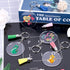 Audab 120pcs Acrylic Keychain Blanks for Vinyl Kit Including 30pcs Clear Acrylic Blanks, 30pcs Keychain Tassels, 30pcs Key Rings and 30pcs Jump Ri...