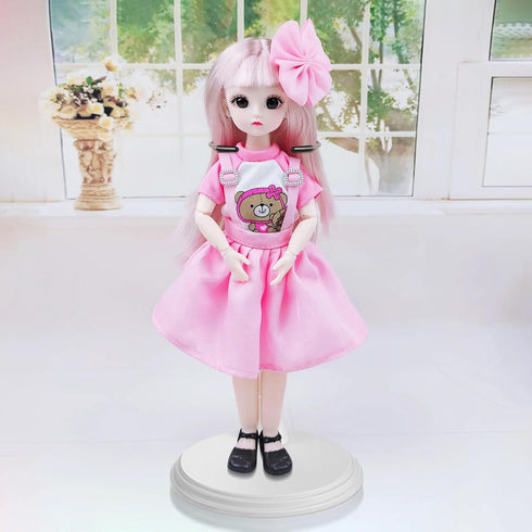 Toyvian Doll Stand Holder Doll Brackets Stands Doll Adjustable Storage Rack Doll Stands for 12 Inch Doll Display Adjustable Stand Dolls Action Fig...