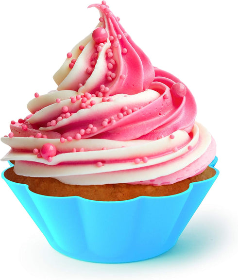 Fox Run 73933 Silicone Scalloped Bake Cups, Set of 12...