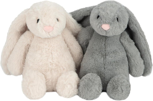 Best Pet Supplies Interactive Bunny Buddy Dog Toy with Crinkle and Squeaky Enrichment for Small and Medium Breed Puppies or Dogs, Cute and Plush -...
