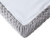 Plush Dot Changing Pad Covers, Diaper Changing Table Pad Sheet Covers for Newborns Infants Baby Boys Girls (Glacier Gray)...