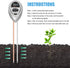 Soil pH Meter, 3-in-1 Soil Testing Kit with Moisture, Light and PH Tester for Plant, Vegetables,Garden, Farm, Lawn, Indoor & Outdoor (No Battery N...