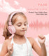 Kids Headphones, Toddler Headphones with Safe Volume Limiter 94dB, Wired School Headphones for Kids with Adjustable and Flexible Design for Boys a...