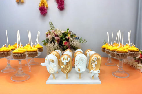 Wood Cakesicle Stand Display - 12 Count Popsicle Sticks Holder for Dessert Table of Wedding Shower Birthday Parties - Sturdy and Reusable...