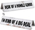 Funny Office Desk Novelty Nameplate for Coworker, DESK of A HUMBLE GENIUS Nameplate Sign for Nurse Employee Coworker Boss Leader Colleague Friends...