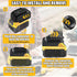 Battery Adapter for Dewalt 18V/20V Li-ion Battery&for Milwaukee M18 18V Li-ion Battery Convert for Worx 20V 6PIN WA3520 WA3525 WA3575 WA3578 Cordl...