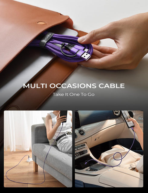 AINOPE Type C Charger Fast Charging 3.1A 10FT iPad Pro Charger Cable Sturdy Nylon Braided C Charger Cable Fast Charging for iPad Pro/AIR/Mini 6 Ma...