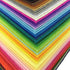 42pcs Felt Fabric Sheet 4"x4" Assorted Color DIY Craft Squares Nonwoven 1mm Thick...